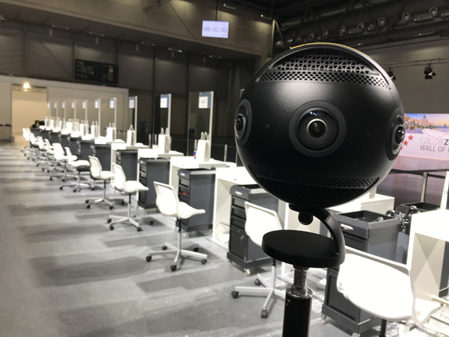 360 Grad Kamera bei Global Zoom 2019 in Wien