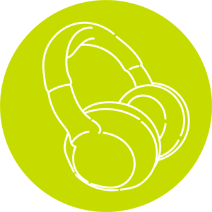 Stellenausschreibung Icon Schnitt